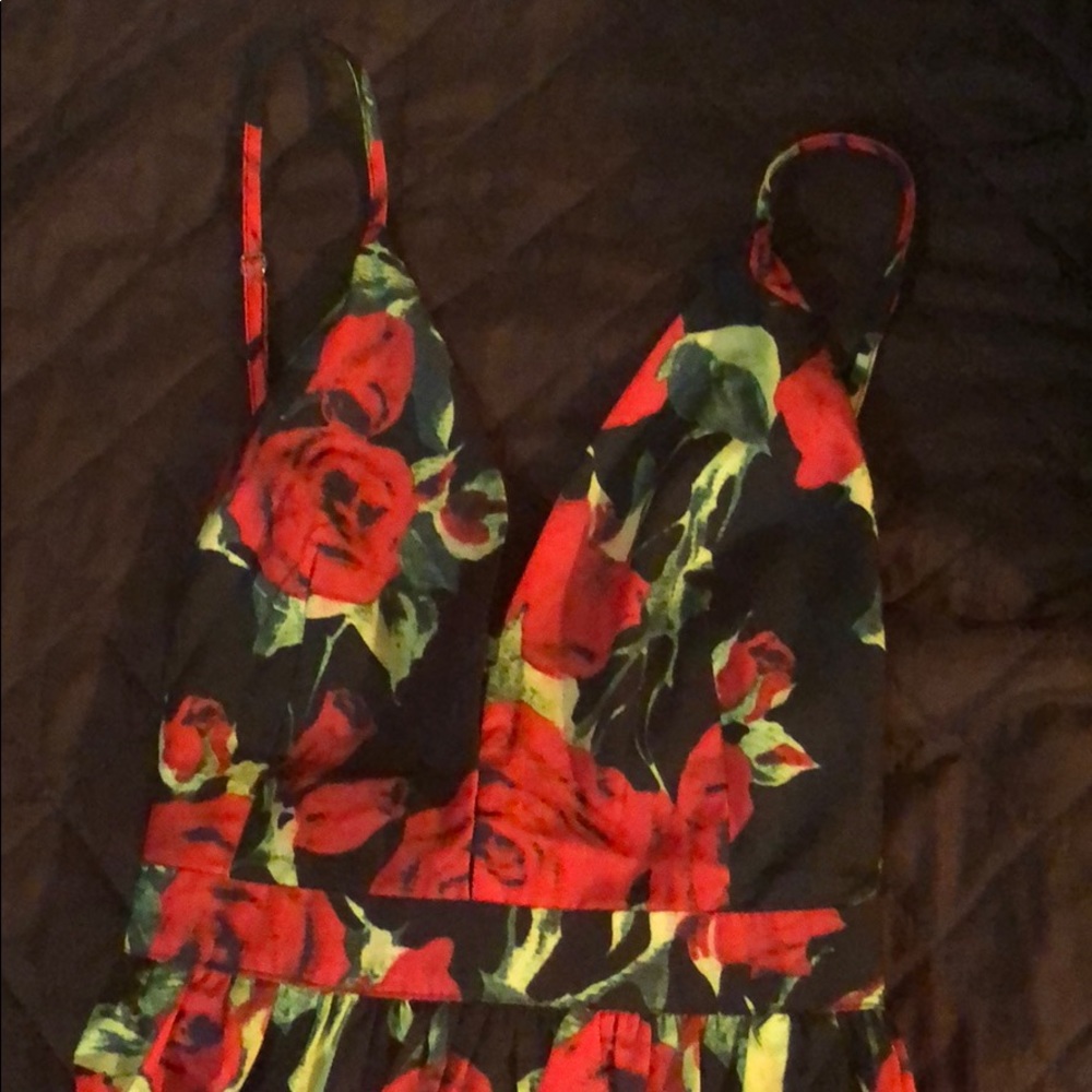 long floral rose maxi - Picture 2 of 5